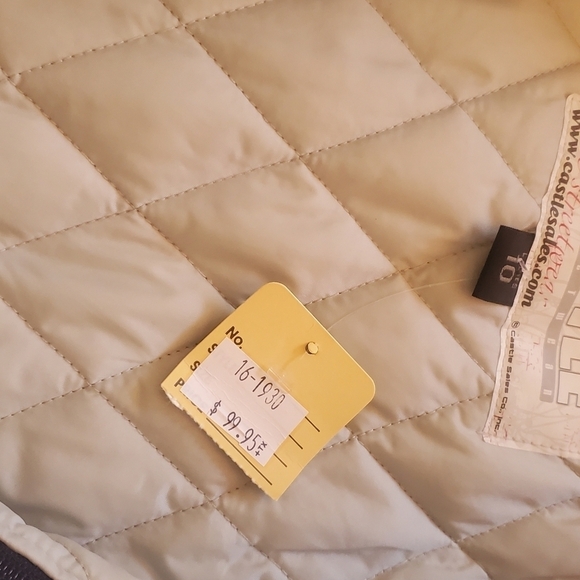 Castle Streetwear Escape Textile Motorcycle Embroider Pink & White Sz 10 Jacket - Picture 9 of 16